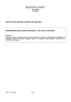 Interventi a favore di organismi che promuovono l