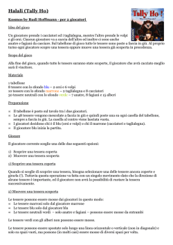 Halali &ndash; Kosmos by Rudi Hoffmann &ndash; per 2 giocatori