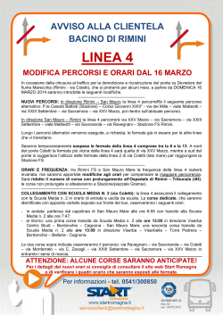 LINEA 4 - Start Romagna