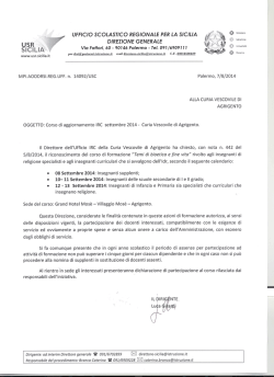 corso aggiornamento irc