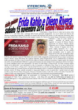 FRIDA GENOVA - Intercral Parma