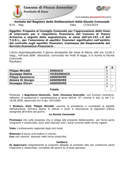 linee di intervento