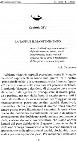 Capitolo XIV - A Scuola Dimagrendo