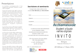 Invito seminario ACCHIAPPANUVOLE - USR Sardegna