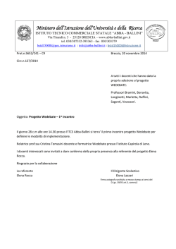 C 127 2014 Progetto Wedebate primo incontro