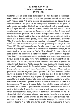 IV di Quaresima - del cieco gv 9,1-38b