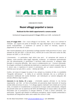 File allegato: c.s. 02_20014 Inaugurazione via Gorizia
