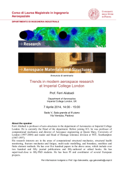 Trends in modern aerospace research at Imperial College London
