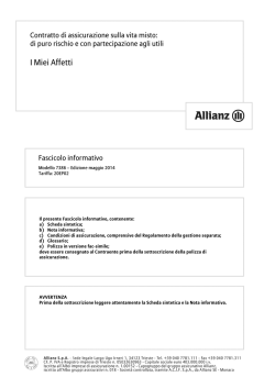 Fascicolo Informativo