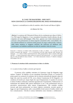 Download Documento - Diritto penale contemporaneo