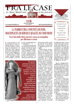 Il n. 118 per i mesi di Gennaio e Febbraio 2014