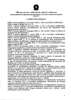 M a M M e aé/Wmo - Ministero per i Beni e le Attività Culturali