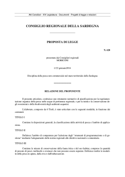 Proposta di Legge n°620