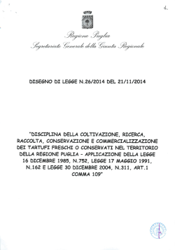 disciplina della coltivazione, ricerca, 16 dicembre 1985, n.752