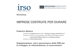 scarica slide - Bignami Associati