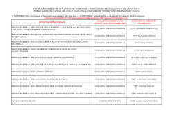documento - Ministero del Lavoro e delle Politiche Sociali