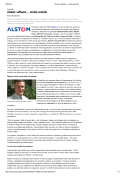 12feb Alstom: software… ad alta velocità