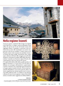 Nella regione Svaneti