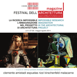 Festival Architettura Magazine. Saggi su architettura e citt&agrave;