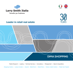 DIMA SHOPPING - Larry Smith Italia