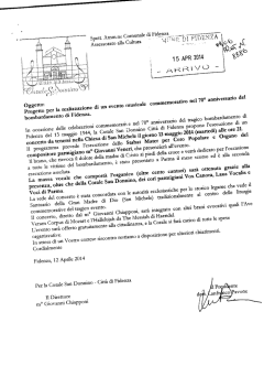 progetto corale san donnino