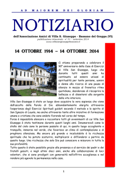 N° 31 09/2014 - Villa San Giuseppe - Bassano del Grappa