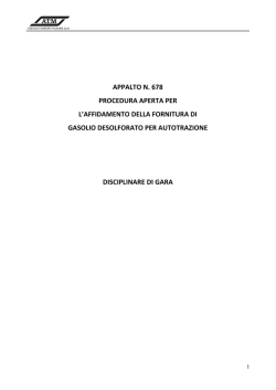 DISCIPLINARE 678
