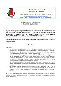 DS n. 1/2014 - Gazzetta Amministrativa