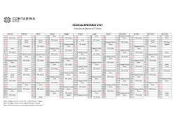 ECOCALENDARIO 2015