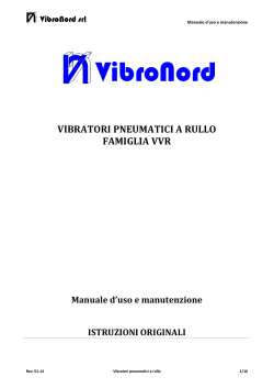 Serie VVR - Vibronord | vibratori pneumatici industriali