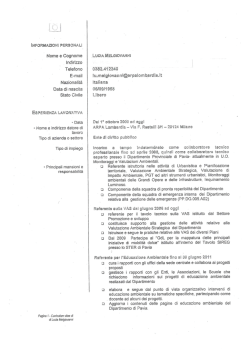 INFORMAZIONI PERSONALl