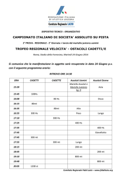 Download - Fidal Lazio
