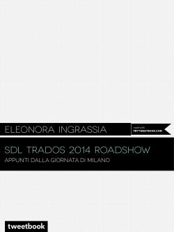 SDL Trados 2014 roadshow