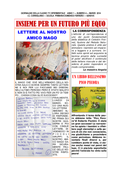 INSIEME PER UN FUTURO PI&Ugrave; EQUO