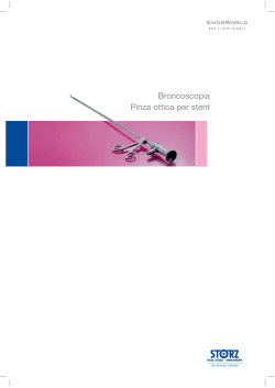 Broncoscopia Pinza ottica per stent (PDF | 1.3 MB)