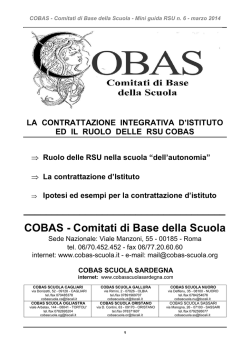 MANUALE RSU 2014 - cobasscuolasardegna