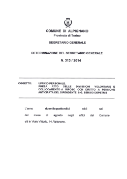 COMUNE DI ALPIGNANO