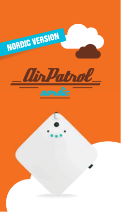 AirPatrol-Nordic-quickmanual EN, FR, DE, ES, IT, SLO2
