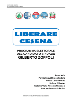 il programma (PDF)