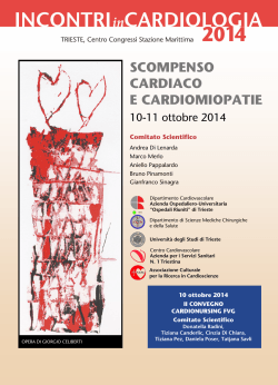 Download - Centro Cardiovascolare di Trieste