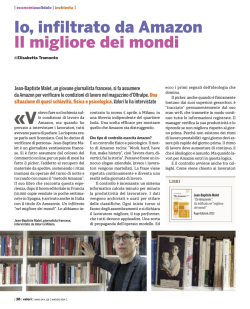Io, infiltrato da Amazon Il migliore dei mondi