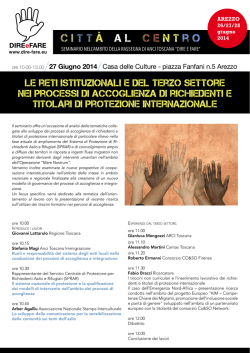 Programma - Regione Toscana