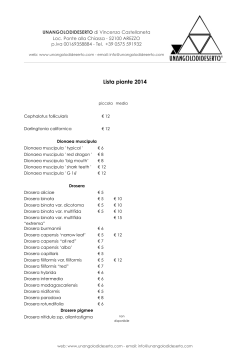 lista piante disponibili 2014