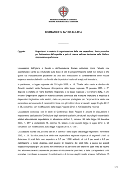 Delibera del 26 giugno 2014, n. 24/1