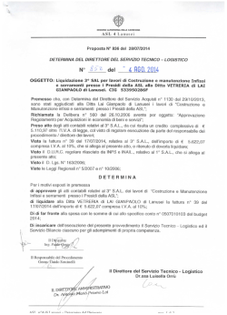 Determinazione n. 852 del 04/08/2014[file]