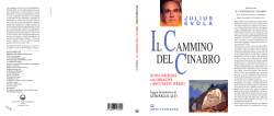 Il Cammino del Cinabro - Fondazione Julius Evola