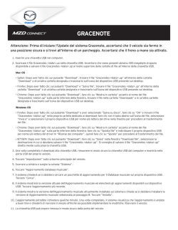 GRACENOTE - Mazda Infotainment