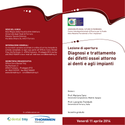 Brochure_Lezione Inaugurale_Univ. Ferrara 2014