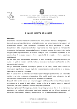 I talenti intorno allo sport