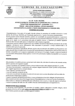 i 0 (b8) -_ _ __ :___l_ifficio segreteria generale